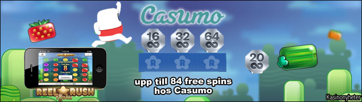 Casumo delar ut gratis spins